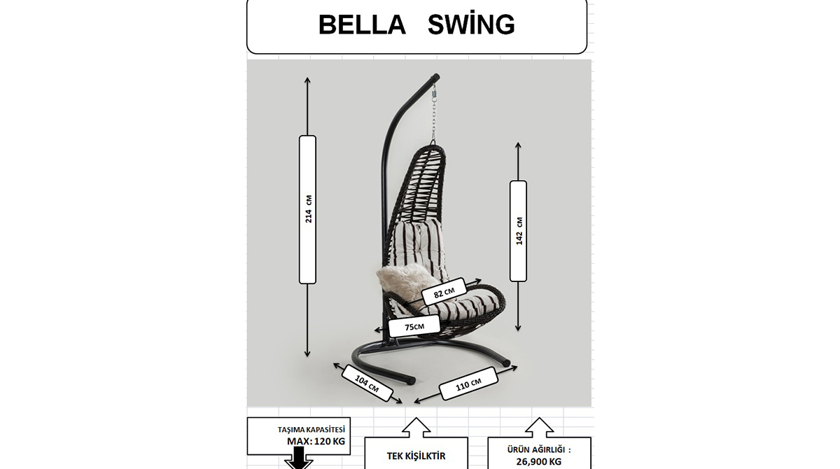 thumbnail-Bella Swing Salıncak